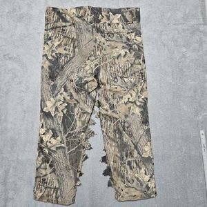 Browning Pants Mens 2XL Mossy Oak Camo Leafy Wear Hunting Lined Western
